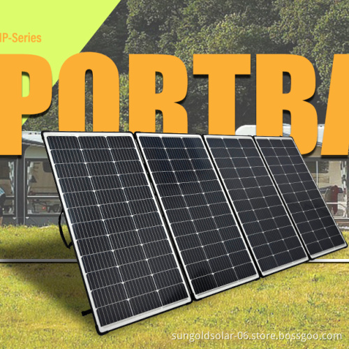 Customized 440W Folded Solar Panel for Portable Power Station Charging